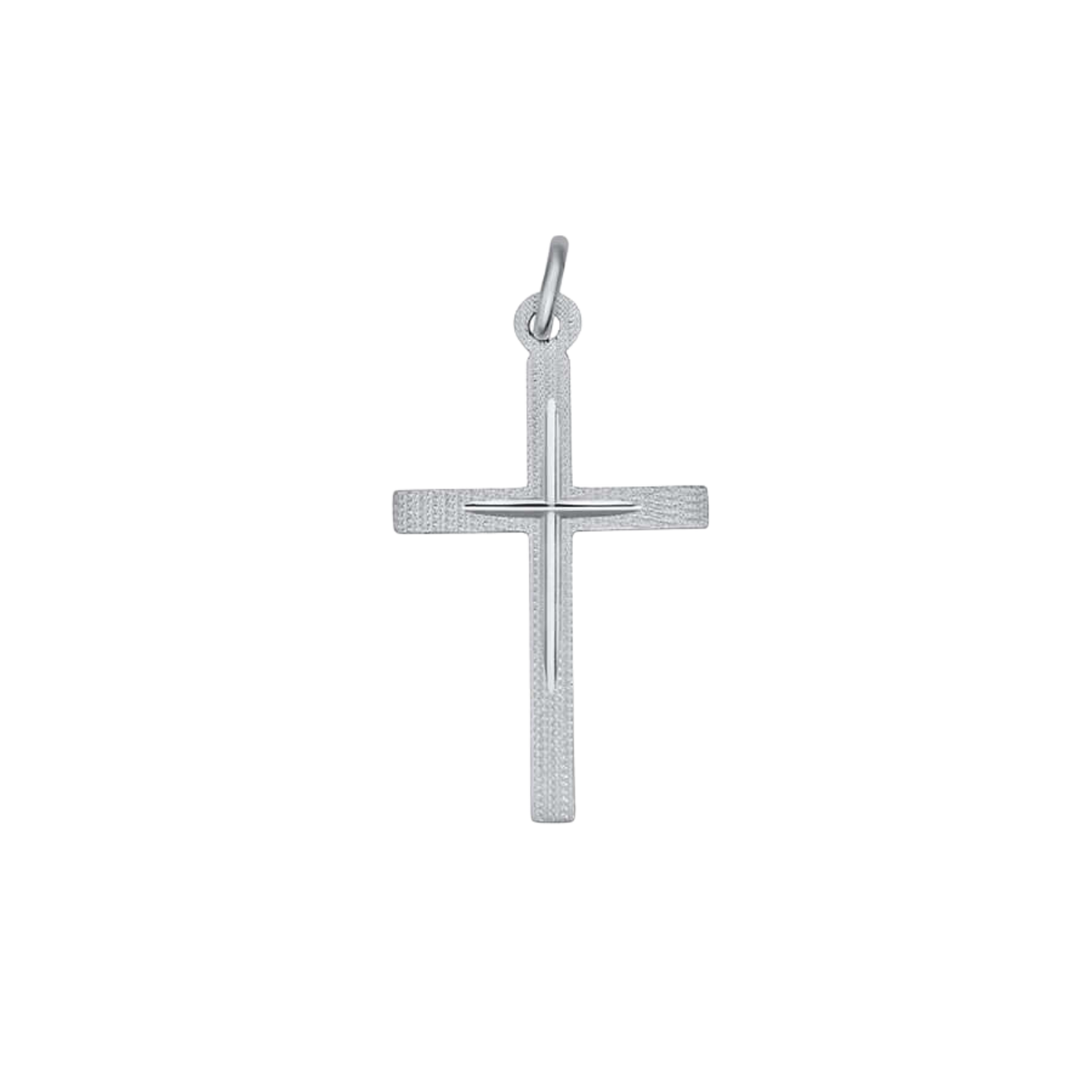 PENDENTIF CROIX - ARGENT