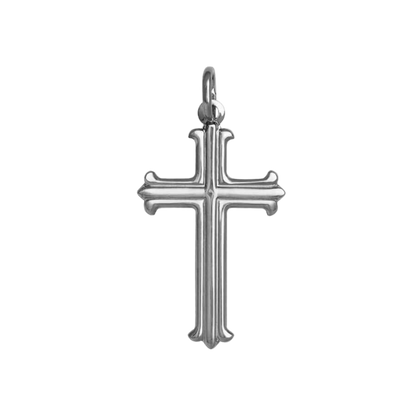 PENDENTIF CROIX - ARGENT