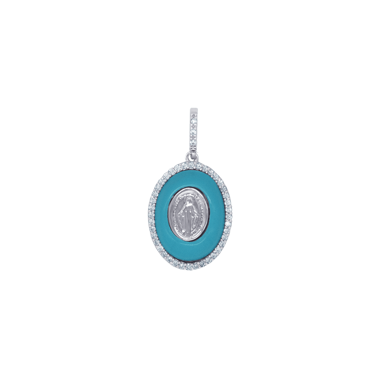 MIRACULOUS MÉDAILLE PENDENTIF - ARGENT ET ZIRCONIA