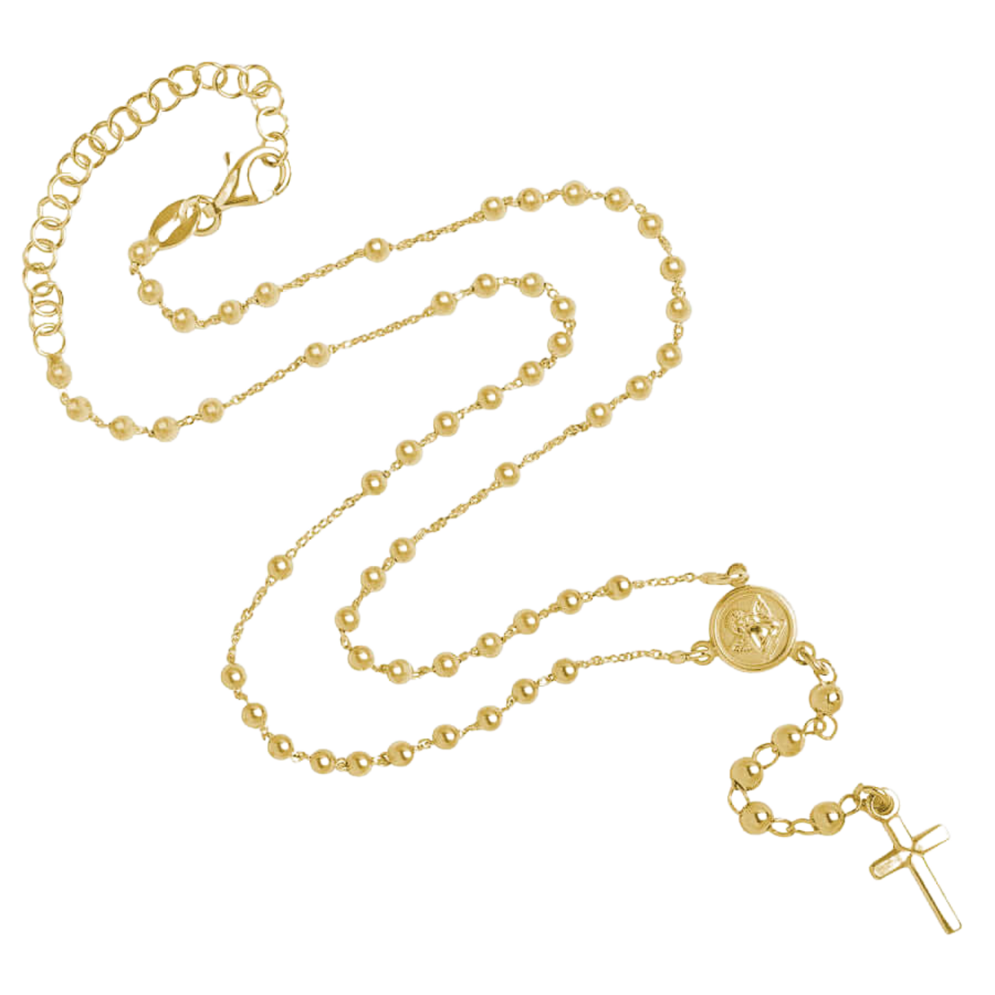 BABY COLLIER CHAPELET - VERMEIL ARGENT