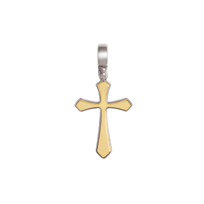 PENDENTIF CROIX - VERMEIL ARGENT