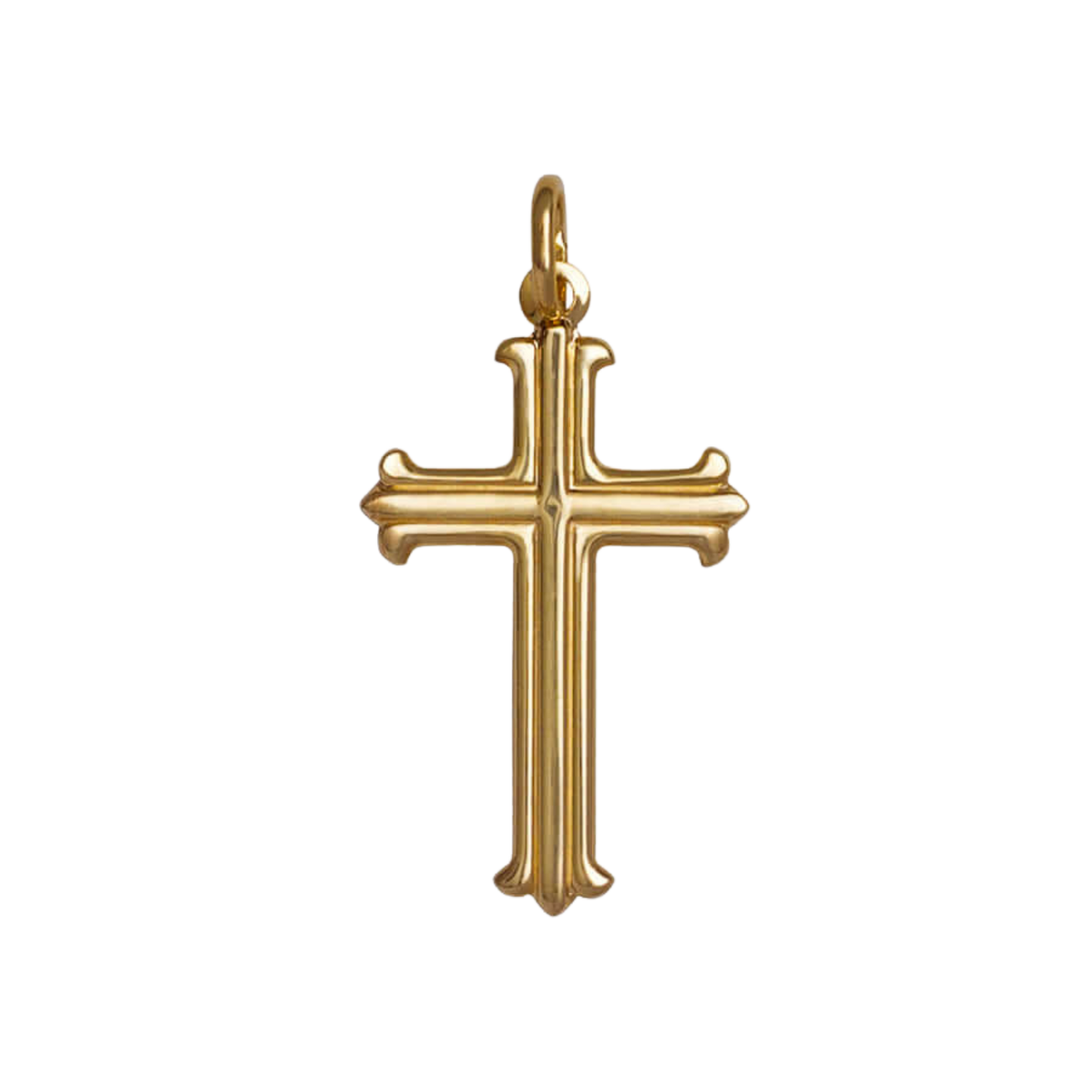 PENDENTIF CROIX - VERMEIL ARGENT