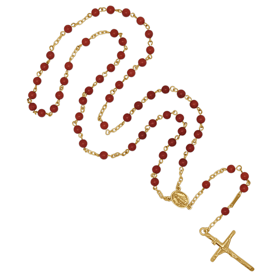 CORAL CHAPELET - GOLDEN ARGENT