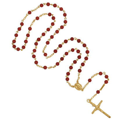 CORAL CHAPELET - GOLDEN ARGENT