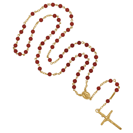 CORAL CHAPELET - GOLDEN ARGENT