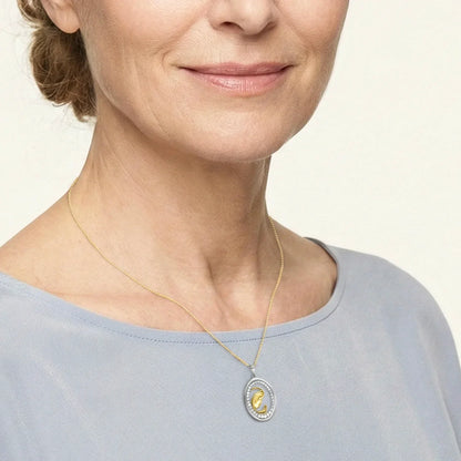 VIERGE MARIE COLLIER - OR ET DIAMONDS