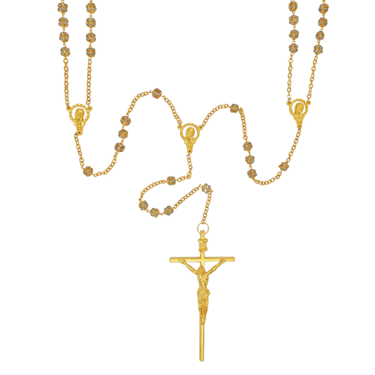 WEDDING LASSO CHAPELET - GOLDEN METAL