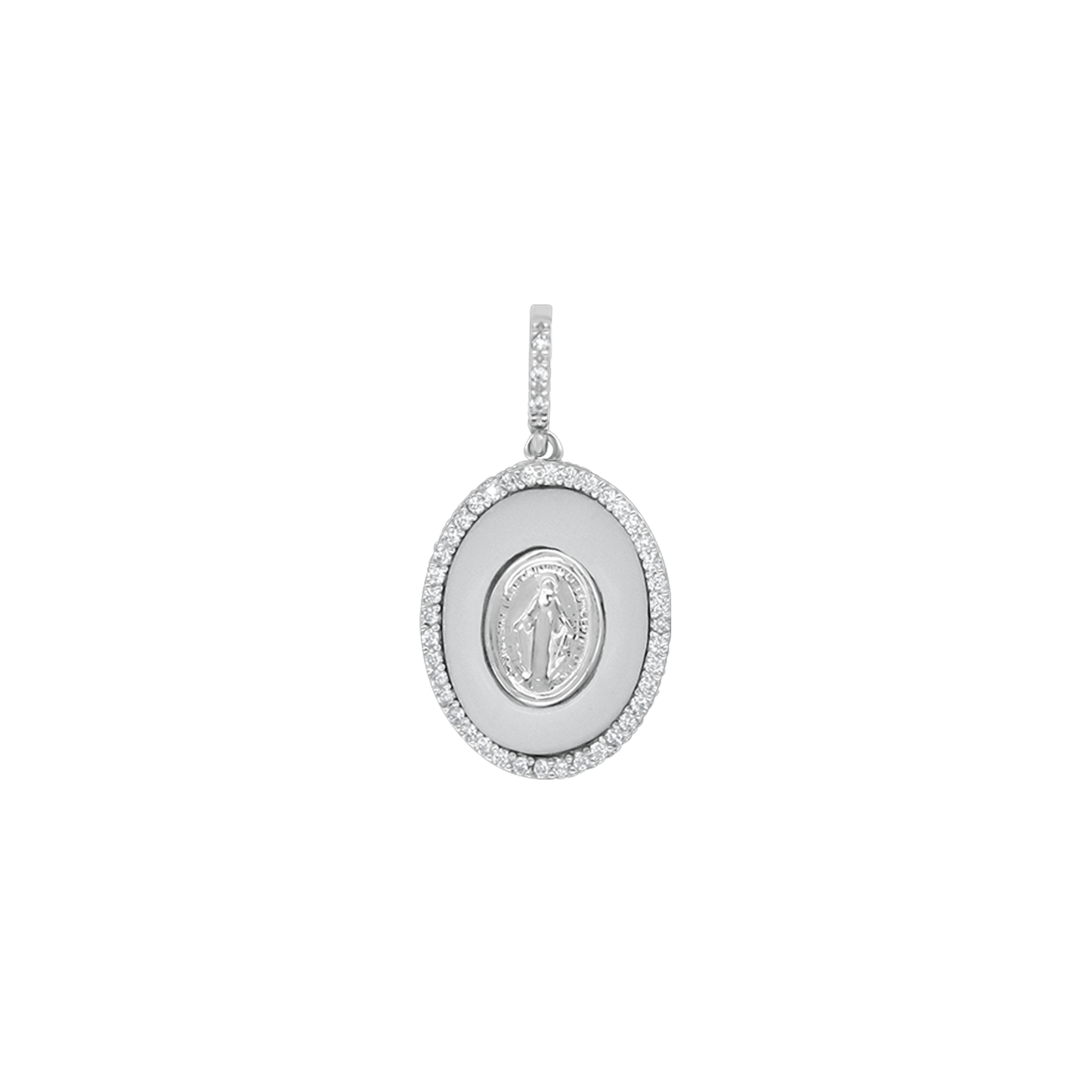 MIRACULOUS MÉDAILLE PENDENTIF - ARGENT ET ZIRCONIA
