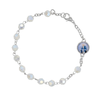 CRYSTAL BRACELET CHAPELET - METAL