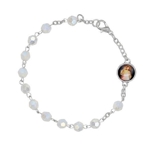 CRYSTAL BRACELET CHAPELET - METAL