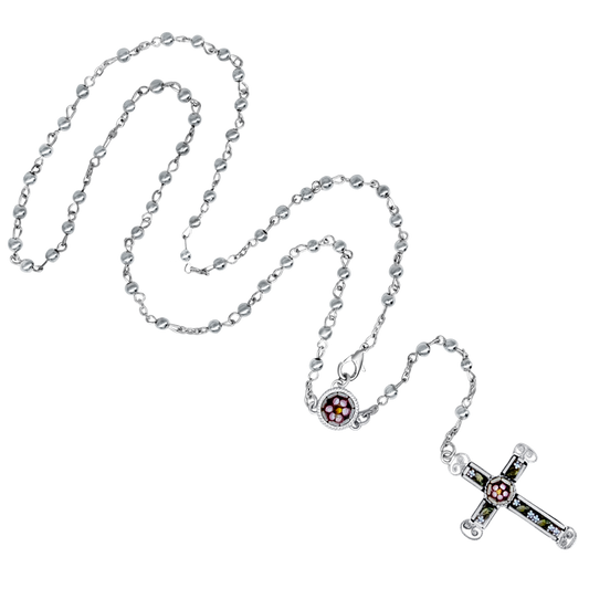 MICROMOSAIC CHAPELET - METAL